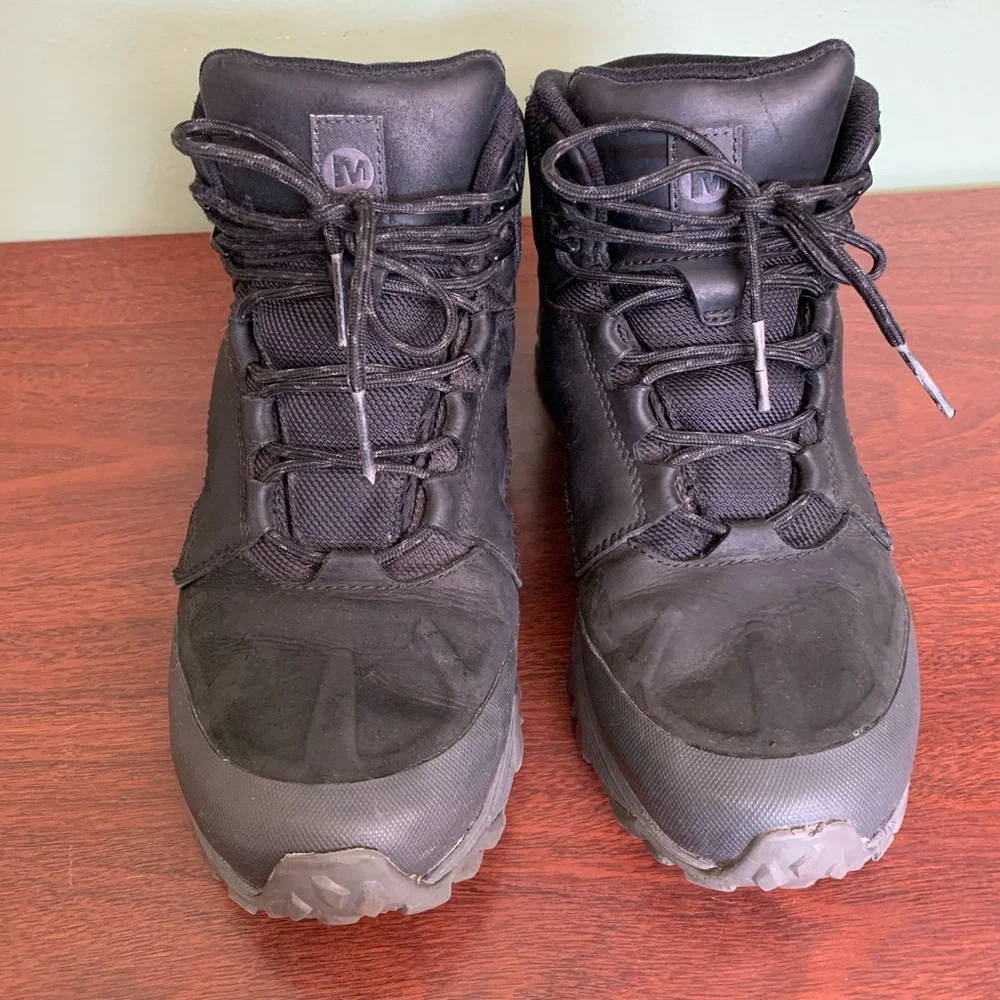 Merrell | Men's Coldpack Ice+ Mid Polar Waterproof Snow Boot - 8.5 - Picture 6 of 11